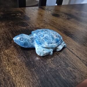 Blue Turtle Figurine